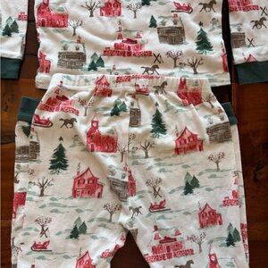 Burt's Bees Kids Christmas Pajama Set